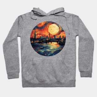 London Painting Design Hoodie